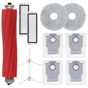For Q P10 Robot Vacuum Cleaner Main Side Brush HEPA Filters Mop Cloth Dust Bags Replacement Parts
