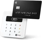 SumUp Air Card Reader - Mobile Card Terminal for contactless payments with Credit & Debit Card, Apple & Google Pay - NFC RFID - Practical Card Reader, White