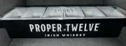 Proper Twelve Irish Whiskey Condiment Bar Caddy. 6 Tray. Commercial Grade New