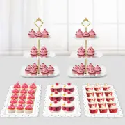 PinCute 5 Pcs Dessert Table Display Set - 2 X Cupcake Stand Holder/Cup Cake T...