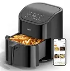 Air Fryer, 4.8QT Compact with Online Recipes,10-in-1 Functions for Air Fry, R...