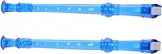 ULDIGI 2pcs 8 Soprano Recorder Flute for Beginners Lightweight Music Instrument with Cleaning Rods for Students and Teens Chic Design for and Tones
