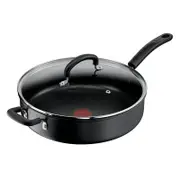 Tefal Specialty Hard Anodised Non-Stick 30cm Sauté Pan with Lid Black B4848217