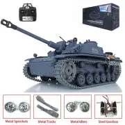 Henglong 1/16 German Stug 7.0 III RTR RC Infrared BB Tank 3868 Metal Tracks Smog