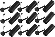 [PartyKindom] 10pcs Durable Metal Shoelace Tips for Hoodies and Jackets Easy to Use Drawstring End Stoppers Fashionable Cord Ends for Sweatshirts and Daily Outdoor Activities