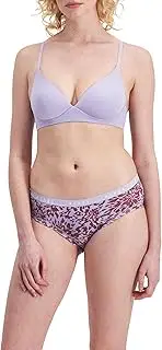 [Bonds] Women's Underwear Cottontails Midi Brief, Print 1BL (1 Pack)