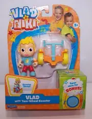 Vlad & Niki VLAD WITH TWO-WHEEL SCOOTER Figure Set w/ Bonus Door to Open ~ NWT
