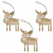 Small Animals Christmas Gift Rodolfo Reindeer Gnaw 13 x 9.5cm 3PK