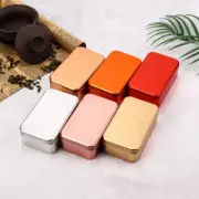 Aluminum Tin Box Candy Pill Cases Containers Rectangular Mini Metal Storage Box