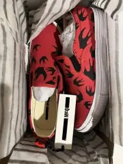 MCQ By Alexander McQueen Swallow Slip-On Sneaker Red Size EU 39/ US 9 New