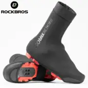 ROCKBROS Cycling Winter Thermal Lock Shoe Covers MTB Bike Wearproof Shoe Covers