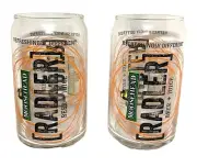 Moosehead Radler Can Glass | Set of Two (2) - New & Free Shipping!