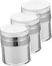 Healvian Airless Lotion Pump Jars Pack Ml Cream Containers Facial Cream Bottles Practical Sub Bottles Cosmetics