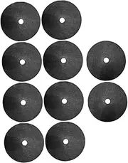 Kisangel 10pcs Barrier Control Cloth Mulch Film Lawn Cloth Fabric Orchard Grass Cloth Garden Blocker Fabric Tree Watering Ring Garden Ground Cover Non Woven Fabric Weeds Moisturizing