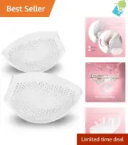 Silicone Bra Inserts Breast Enhancers - Add 2 Cups, Reusable Push Up Pads 1 Pair