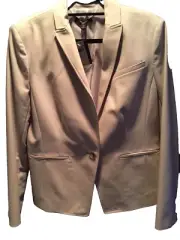 Ann Taylor Beige Blazer Size 14 New With Tags