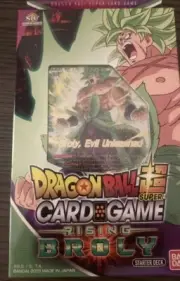 SEALED Dragonball Super Card Game BROLY RISING STARTER DECK SD08 - ENGLISH, RARE