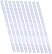 DECORNIJIA 10pcs High-reflectivity Reflective Tape Strips for Speedometers and Tachometers User-friendly Adhesive Stickers for Accurate Readings and for Testing Devices