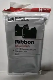 Genuine Smith Corona Correctable Film Ribbon Cassettes 2-Pack, H59436