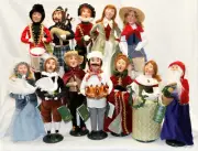 Byers Choice Twelve 12 Days of Christmas - Full Set of 12 - FREE SHIPPING