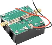 Fdit HF Power Amplifier with Heat Dissipator, 400-2700 MHz 2.4 GHz 1W, PCB+Aluminum Alloy Material with High Durability, Suitable for Power HF