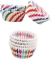 CATIEBYE 200 Pcs Cupcake Liners Muffin Cups for Baking Paper Wrappers for Parties Weddings Gatherings and Picnics