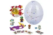 RYAN'S WORLD The Movie Giant Mystery Egg, Discover 12 Exciting Mystery Toys Inside, Official Toys for Boys Girls 3+, Exclusive Blind Box Figures, 12Pcs