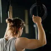 Gym Rings for Pull up Bar Gymnastic Kids Gymnastics Black Miss Man