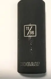 Kobalt 11/16" x 3/8" DR IMPACT SOCKET # 80779 6Pt Free USA Shipping