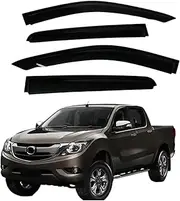 Window Visor, Compatible with Mazda Bt50 Bt-50 Pro 2012-2020 Car Stylings Rain Guard Deflector Windshield ﻿