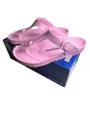 Birkenstock Gizeh EVA 1027352 Women's Size 5 Sandals Fondant Pink New In Box