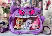 Pokémon Gengar Bag Custom order Gengar Plush Shoulder Bag ACGN Bagpack AU Stock