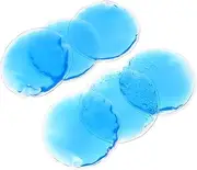 Cooling Eye Patch Set 6 Pcs Round Pvc Eye Masks t Gel Ice Compress Eye Mask Relaxation Eye Patch Light Blocking for Sleep for Fatigue Relief