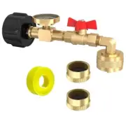 Swivel Propane Refill Elbow Adapter 1lb to 20lb QCC1 Propane Refill Elbow8258