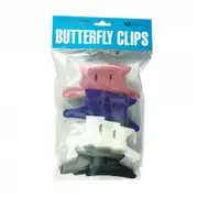 Hi Lift Professional Colours Butterfly Hair Clips Hairdresser Apprentice 12 pcs