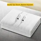 Electric Blanket Double Bed Fully Fitted Heated Winter Warm Washable Polyester