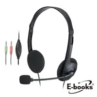 在飛比找momo購物網優惠-【E-books】SS19 頭戴式耳機麥克風(輕巧/視訊會議
