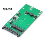 50mm (1.8") mSATA SSD to 2.5" SATA Drive Converter Adapter, MK-SS3