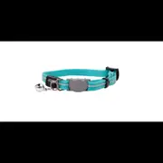 Rogz Alleycat Safety Release Cat Collar Teal