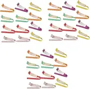 NUOBESTY 3pcs Wristband Bracelet Bracelets Youth Wristbands VIP Wrist Bands for Wrist Bands Waterproof Arm Id PVC