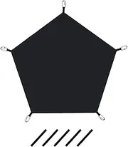 Hammock for Kids - Dome Climber Hammock | 10.24x9.84x1.97 InchKids Climbing, Dome Climber Accessories, Climbing Attachment for Outdoor Supports 300 Lbs with Connecting Rings and Straps