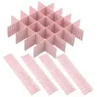 12 Pcs Organize The Bezel Office Adjustable Divider for Drawer Dividers