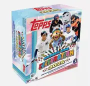 2025 TOPPS SERIES 1 BASEBALL CELEBRATION MEGA BOX Brand New Sealed (224 cards)