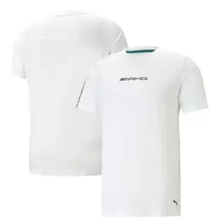 2023最新f1賽車服+奔馳amg Petronas Team F1球衣+男女夏季短袖T恤