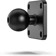 Cellet 25mm / 1 inch Ball Base for Industry Standard Dual Ball Socket Mounting Arms, (4 Screw Mount)
