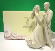 LENOX WEDDING PROMISES FIRST DANCE BRIDE and GROOM CAKE TOPPER -- NEW in BOX