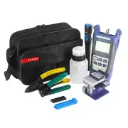 FTTH Cold Construction Kit FC-6S Fiber Cutter Red Light Pen Optical Power Tool