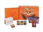 Pokemon TCG S-Chinese 2024 Eevee GX Gift Box Flareon Box Exclusive CCG Sealed!