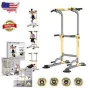 Sturdy Alloy Steel Pull Up Dip Station - Multifunctional Home Fitness Equipment