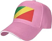 [SSIULUS] Republic of Congo Casquette Cap Hats,Trucker,Baseball Cap with Snapback,Perfect for Summer,Golf